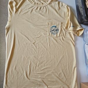 Salt Life Men's Yellow T-Shirt